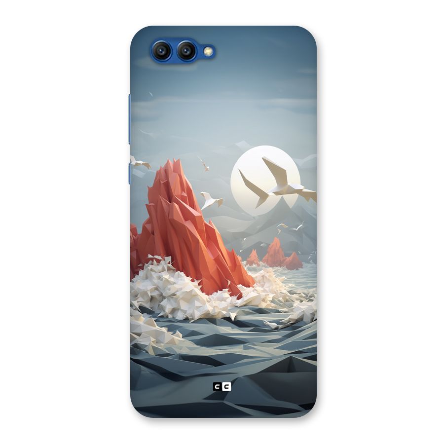 Three Dimension Sea Back Case for Honor View 10