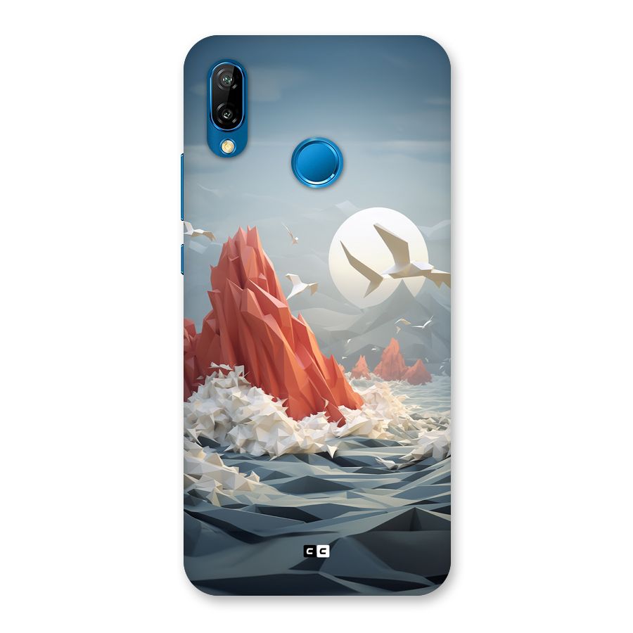 Three Dimension Sea Back Case for Huawei P20 Lite