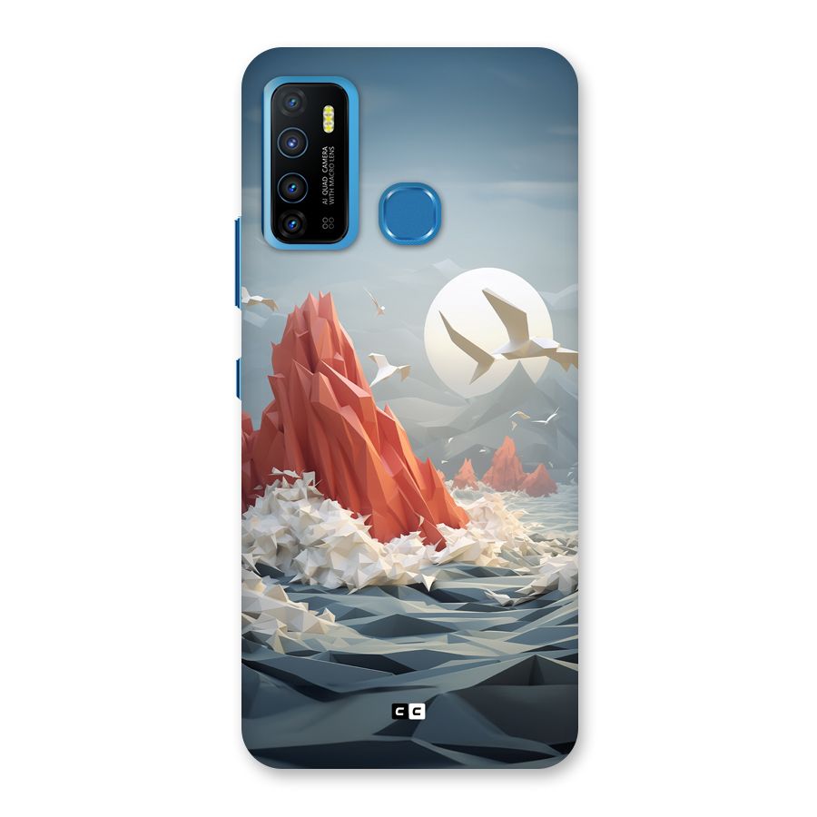 Three Dimension Sea Back Case for Infinix Hot 9