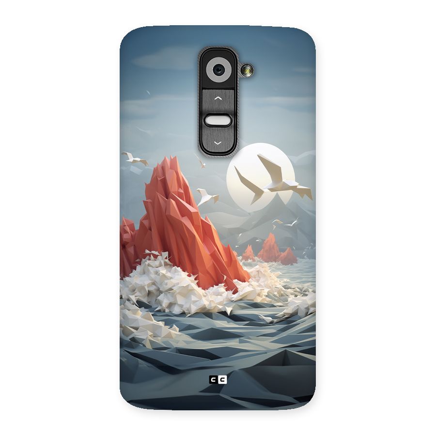 Three Dimension Sea Back Case for LG G2