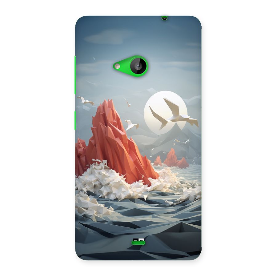 Three Dimension Sea Back Case for Lumia 535
