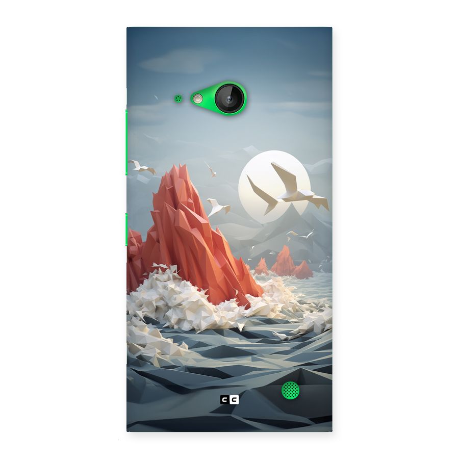 Three Dimension Sea Back Case for Lumia 730