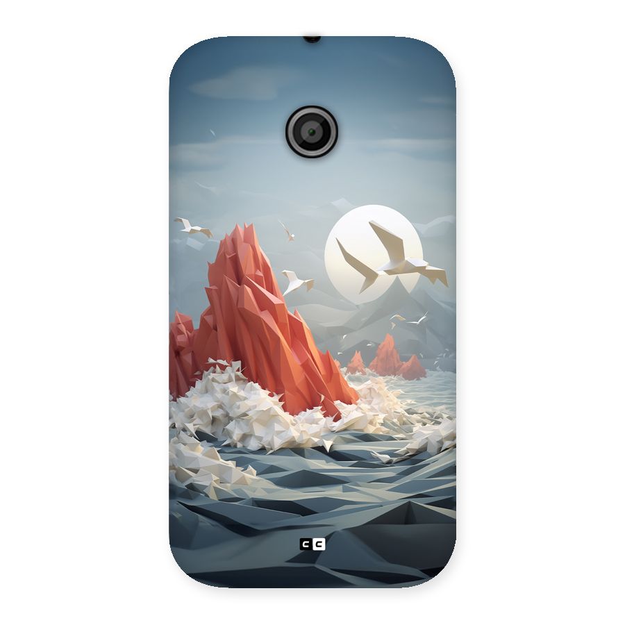 Three Dimension Sea Back Case for Moto E