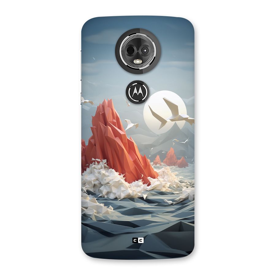 Three Dimension Sea Back Case for Moto E5 Plus