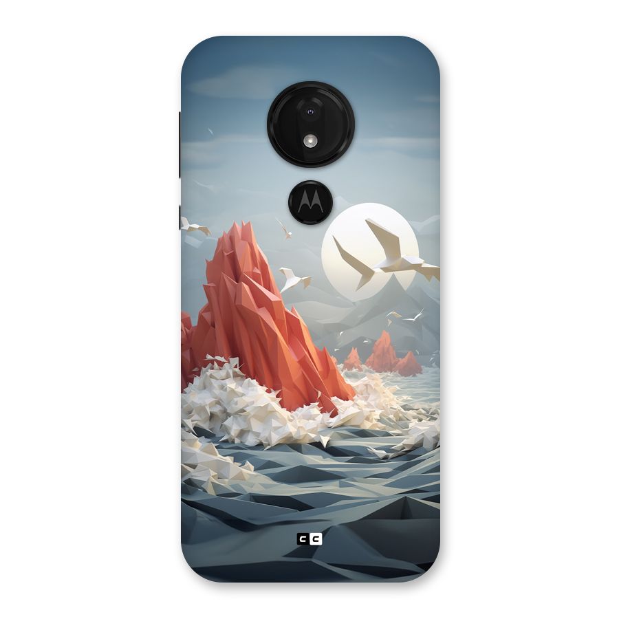 Three Dimension Sea Back Case for Moto G7 Power