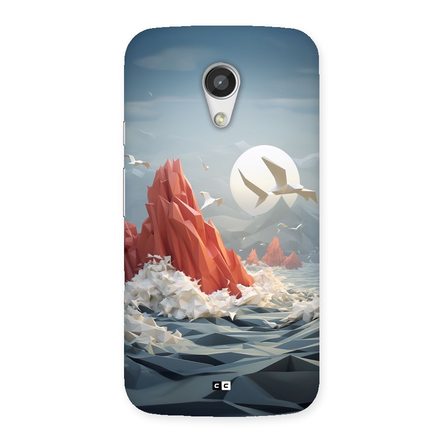 Three Dimension Sea Back Case for Moto G 2nd Gen