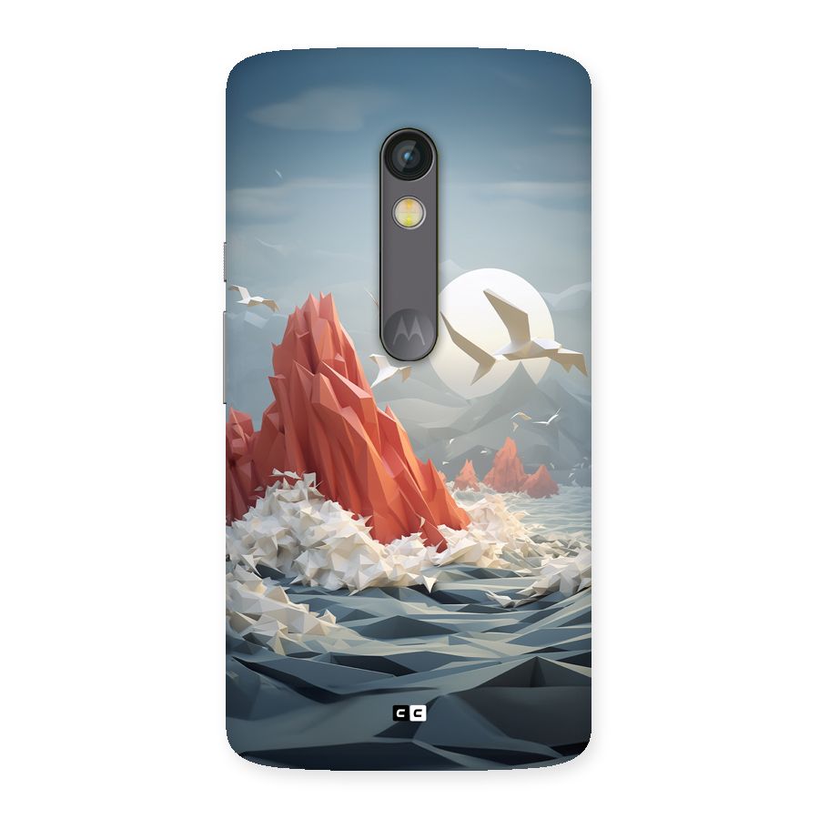 Three Dimension Sea Back Case for Moto X Play