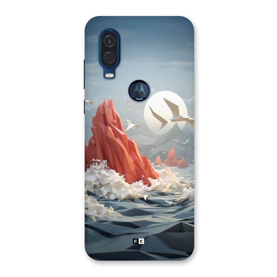 Three Dimension Sea Back Case for Motorola One Vision
