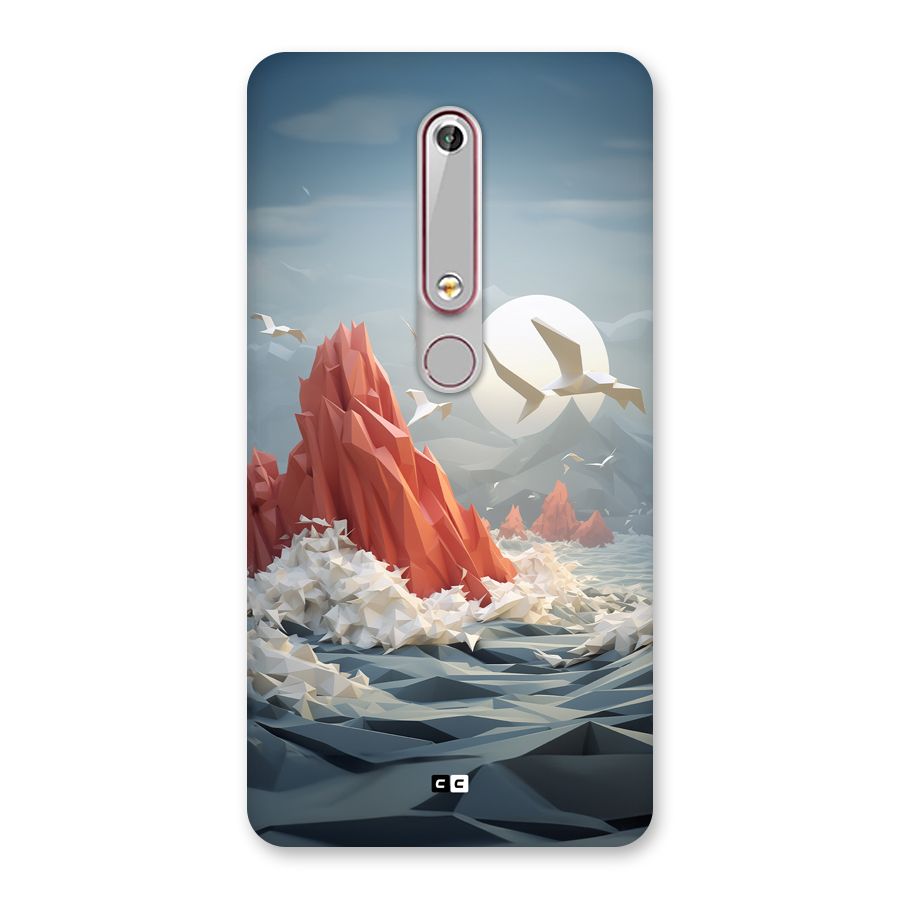 Three Dimension Sea Back Case for Nokia 6.1