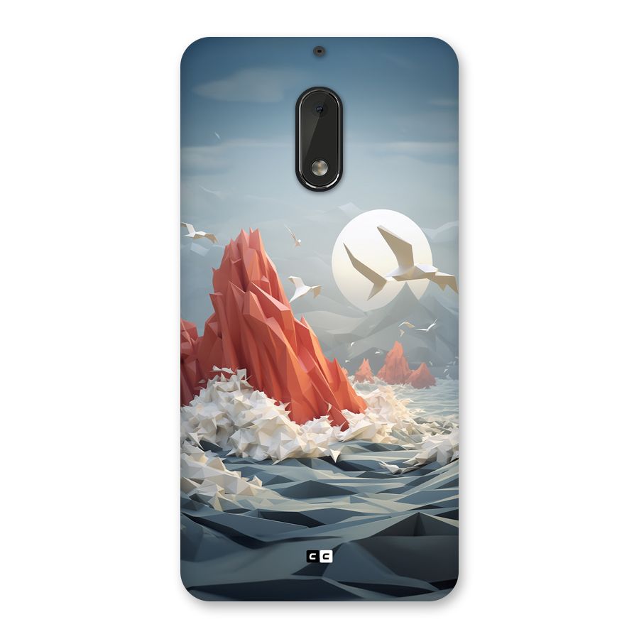 Three Dimension Sea Back Case for Nokia 6