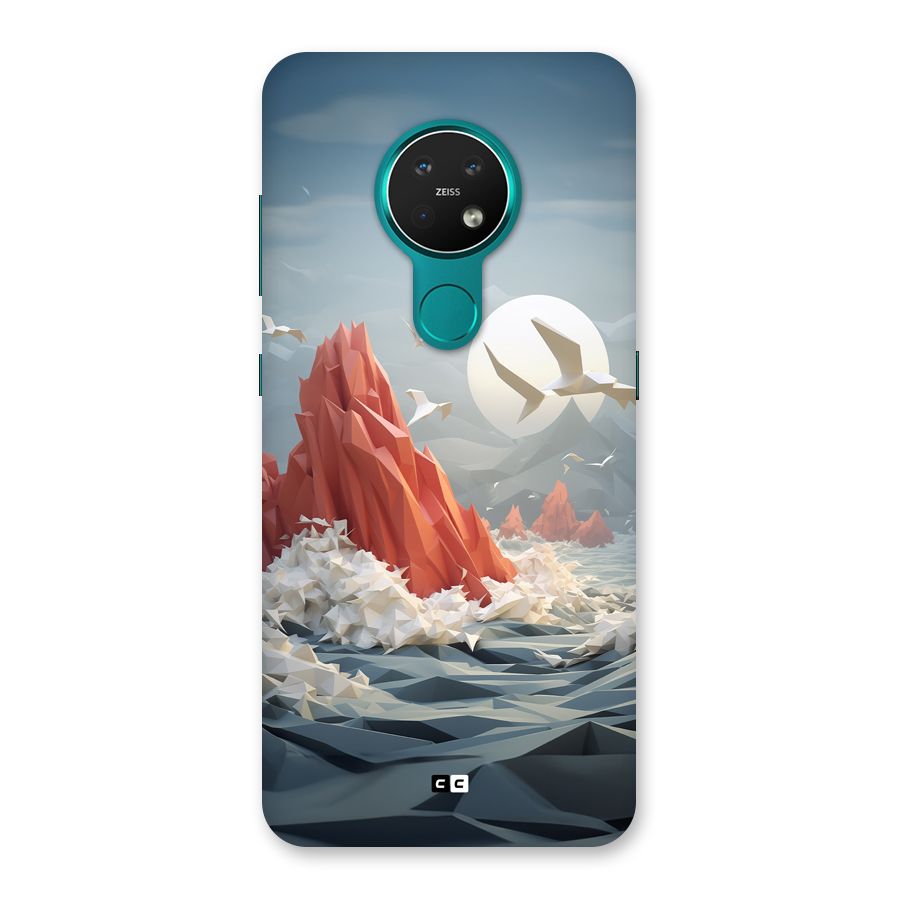 Three Dimension Sea Back Case for Nokia 7.2
