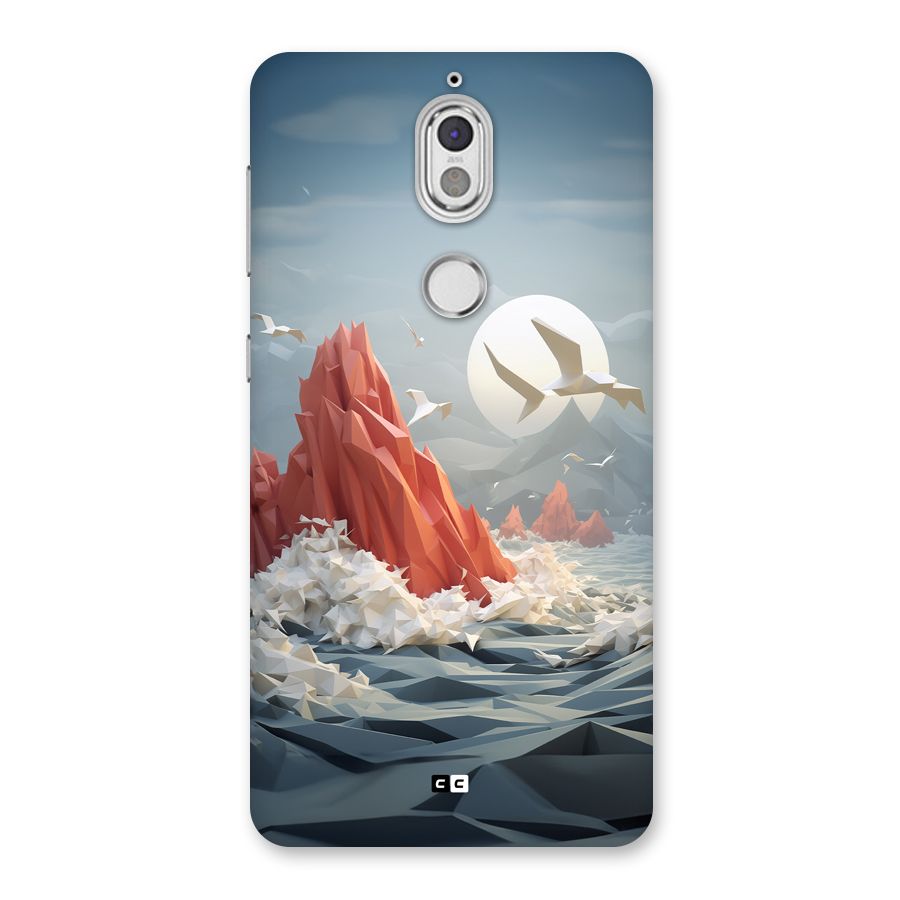 Three Dimension Sea Back Case for Nokia 7