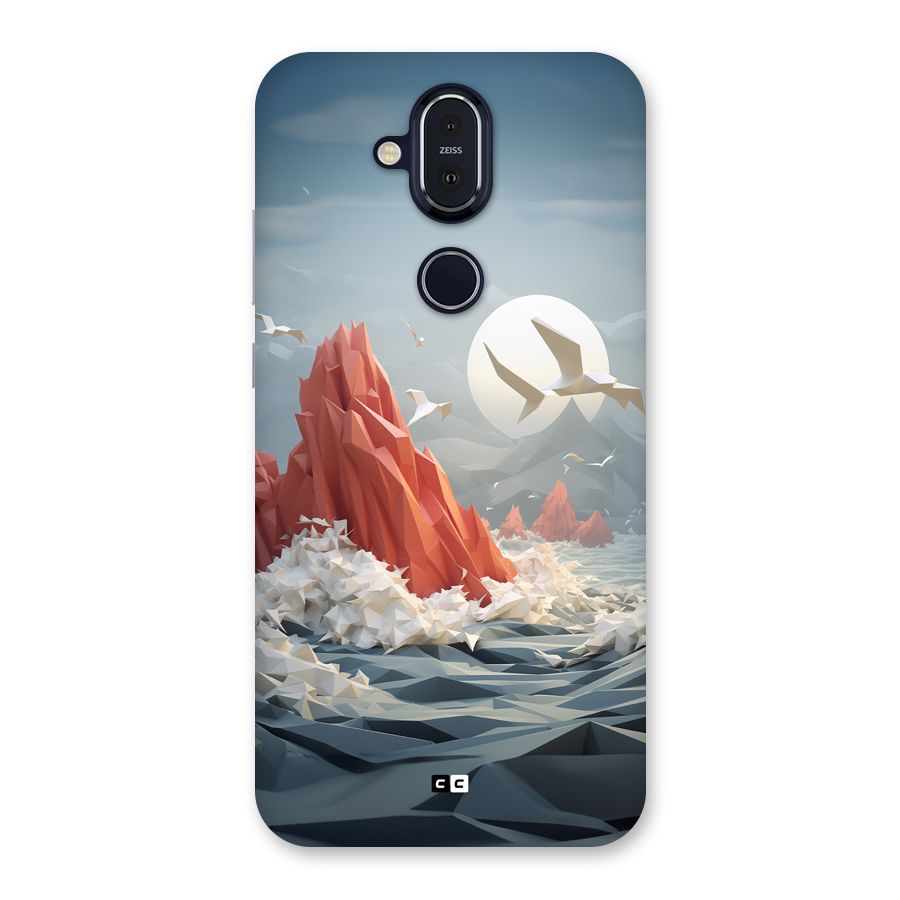 Three Dimension Sea Back Case for Nokia 8.1