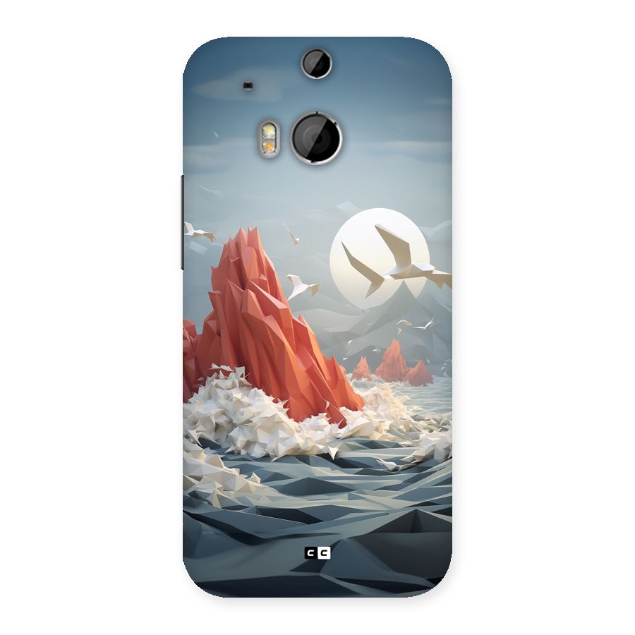 Three Dimension Sea Back Case for One M8