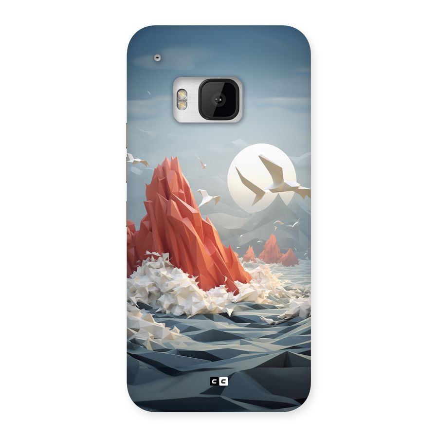 Three Dimension Sea Back Case for One M9