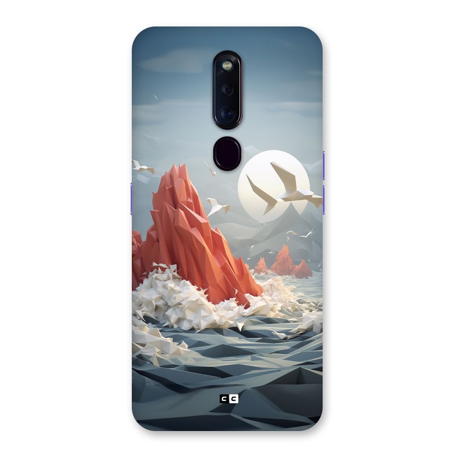 Three Dimension Sea Back Case for Oppo F11 Pro