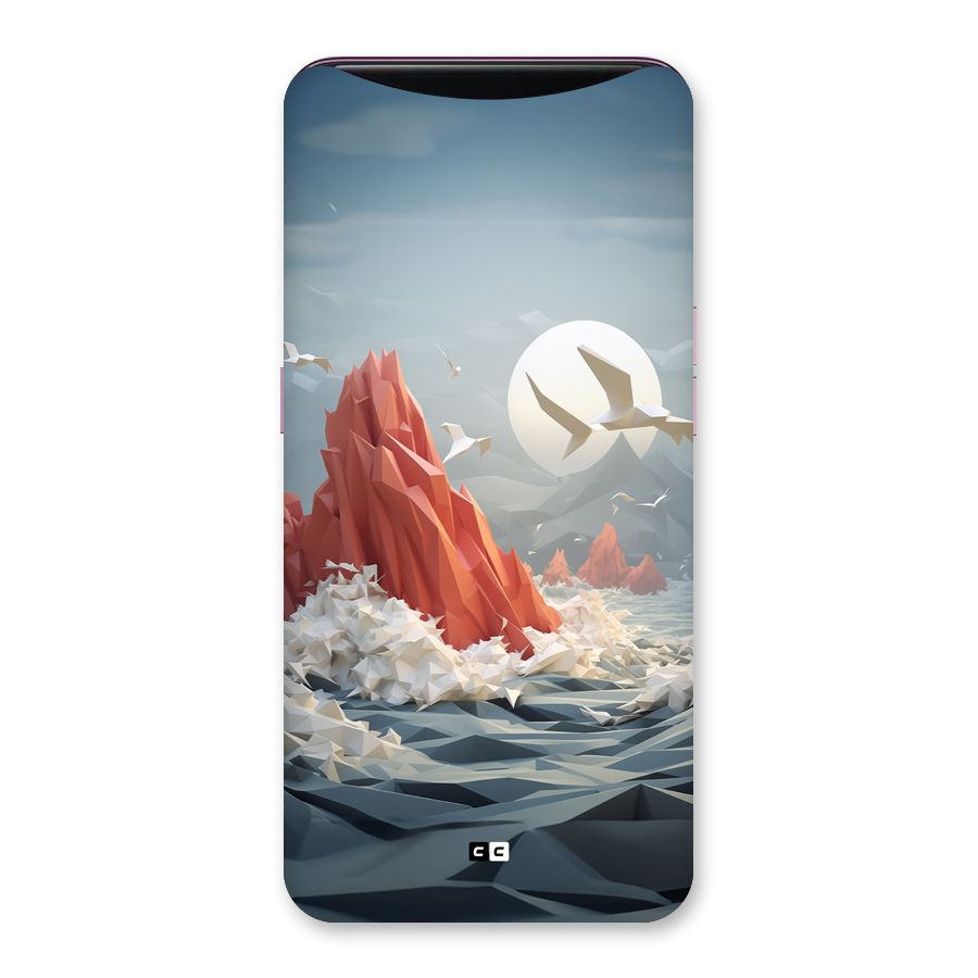 Three Dimension Sea Back Case for Oppo Find X
