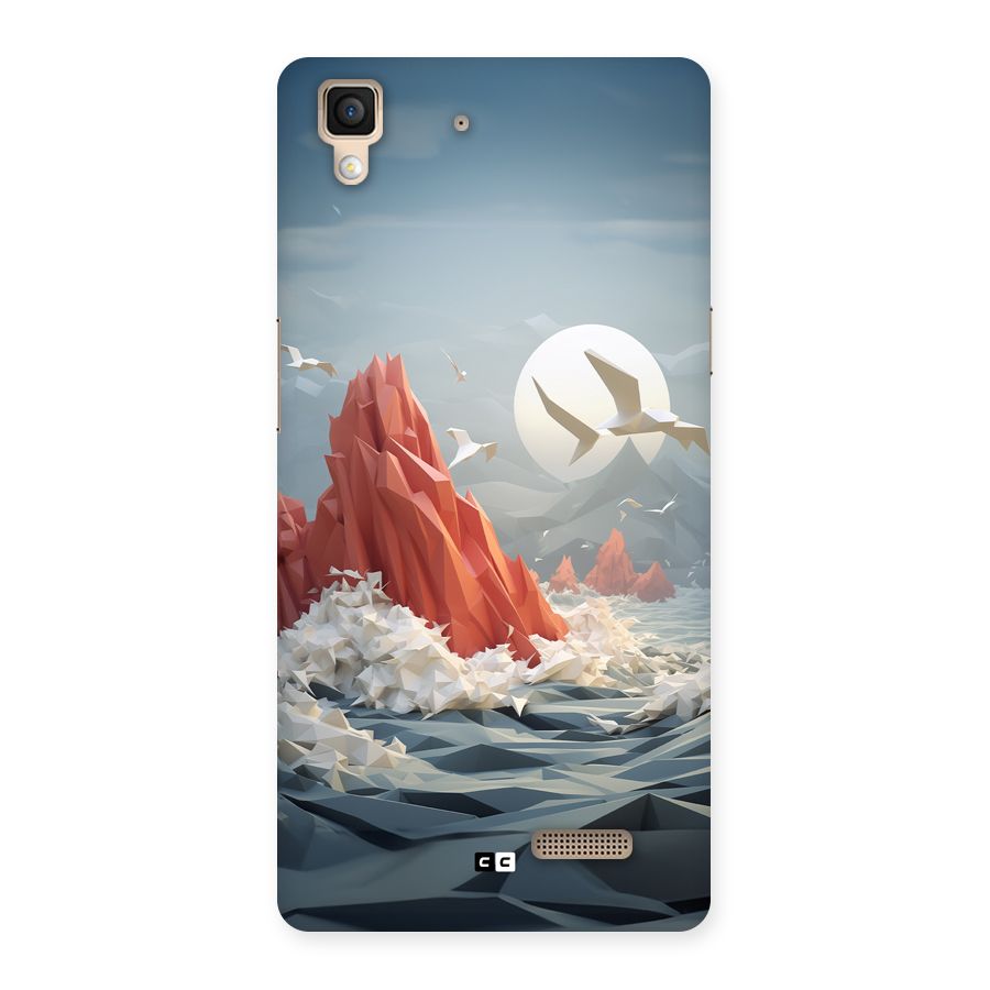 Three Dimension Sea Back Case for Oppo R7