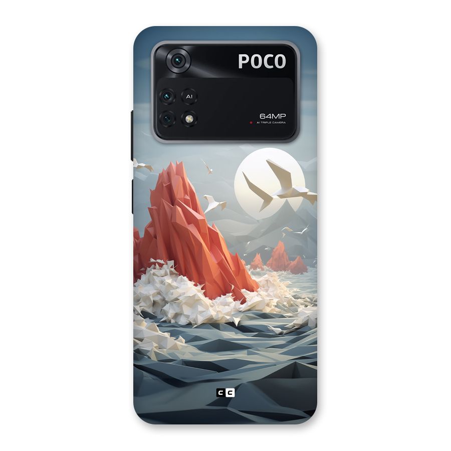 Three Dimension Sea Back Case for Poco M4 Pro 4G