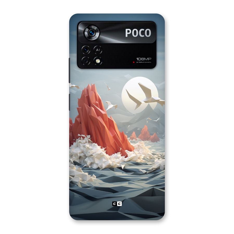 Three Dimension Sea Back Case for Poco X4 Pro 5G