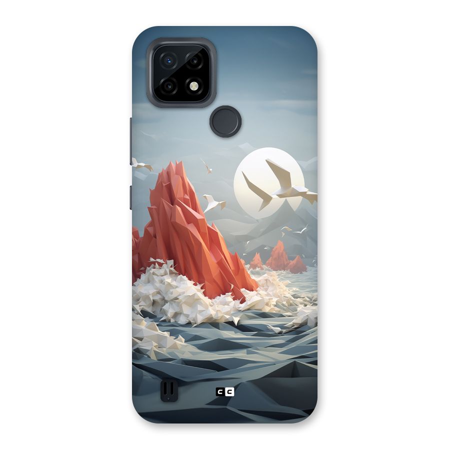 Three Dimension Sea Back Case for Realme C21