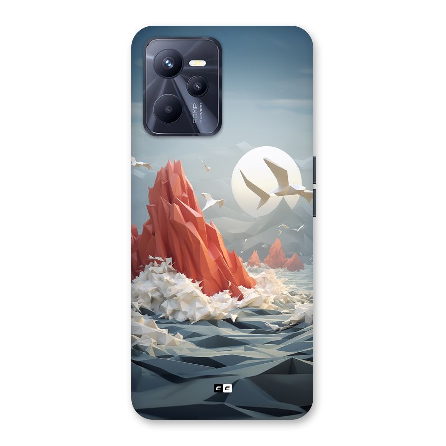 Three Dimension Sea Back Case for Realme C35