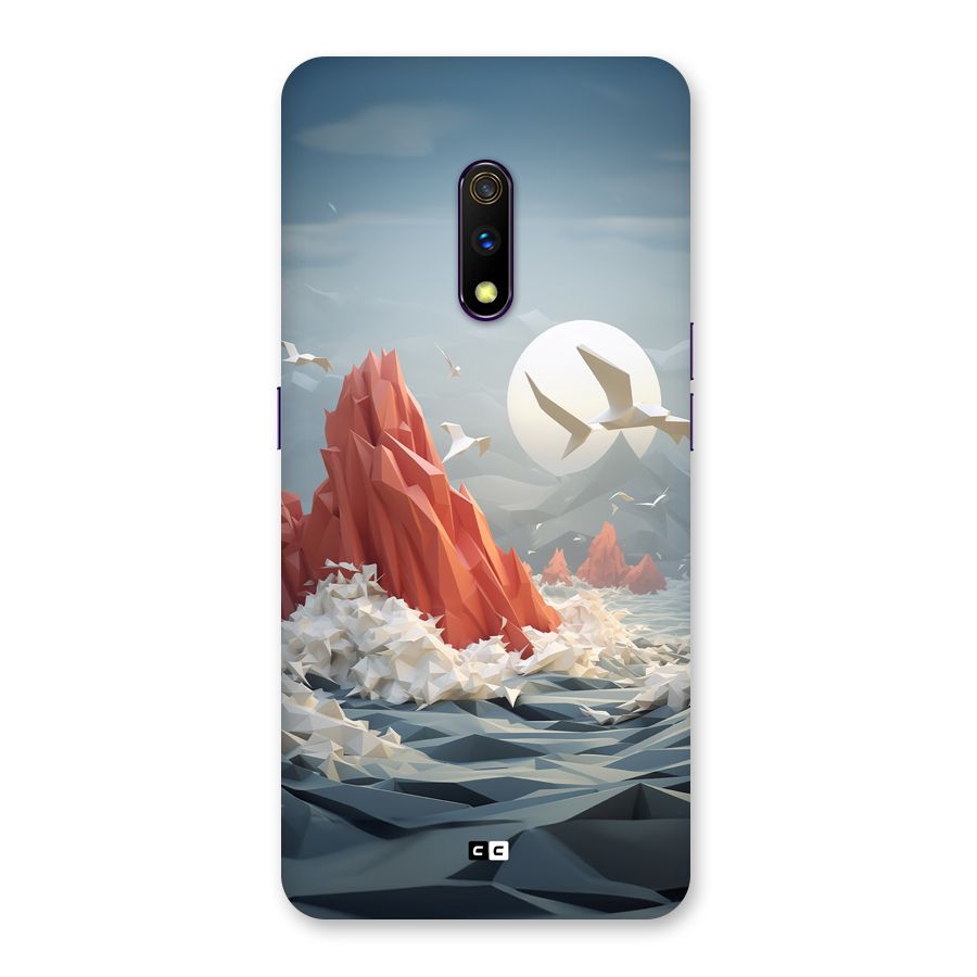 Three Dimension Sea Back Case for Realme X