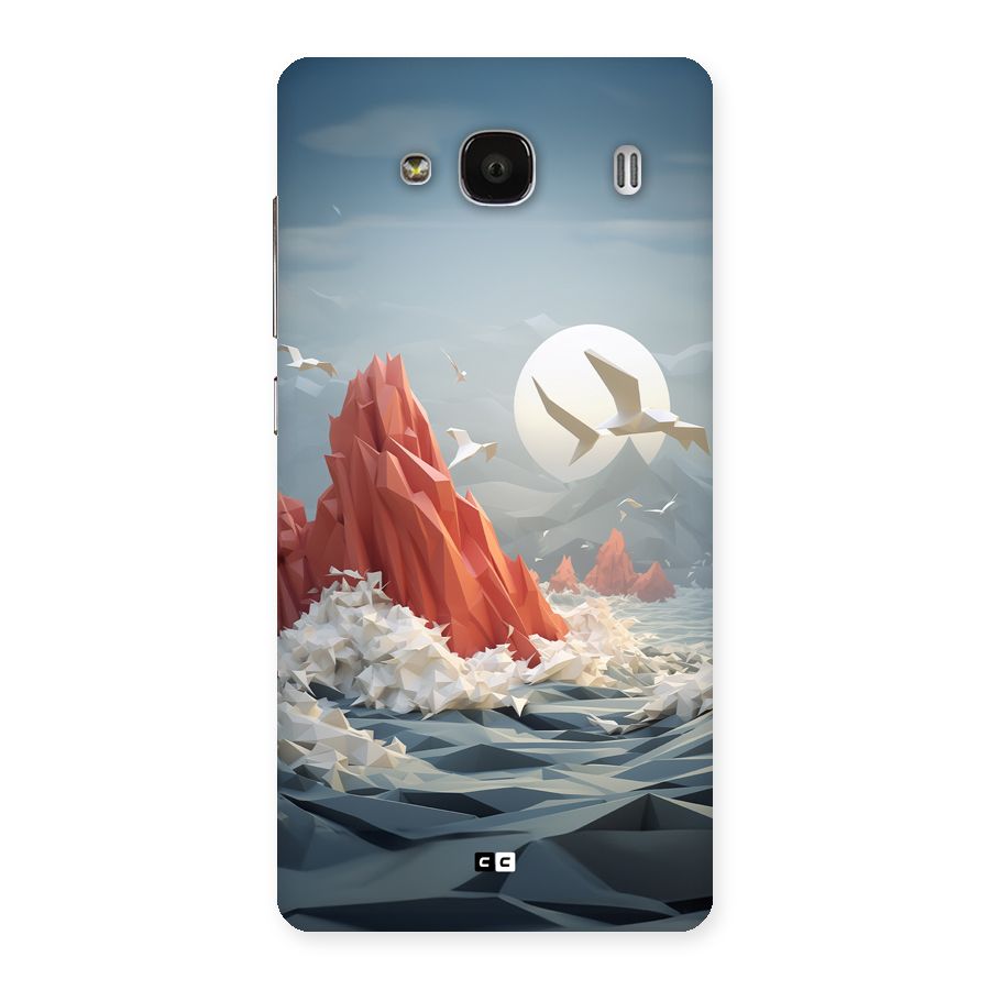 Three Dimension Sea Back Case for Redmi 2 Prime