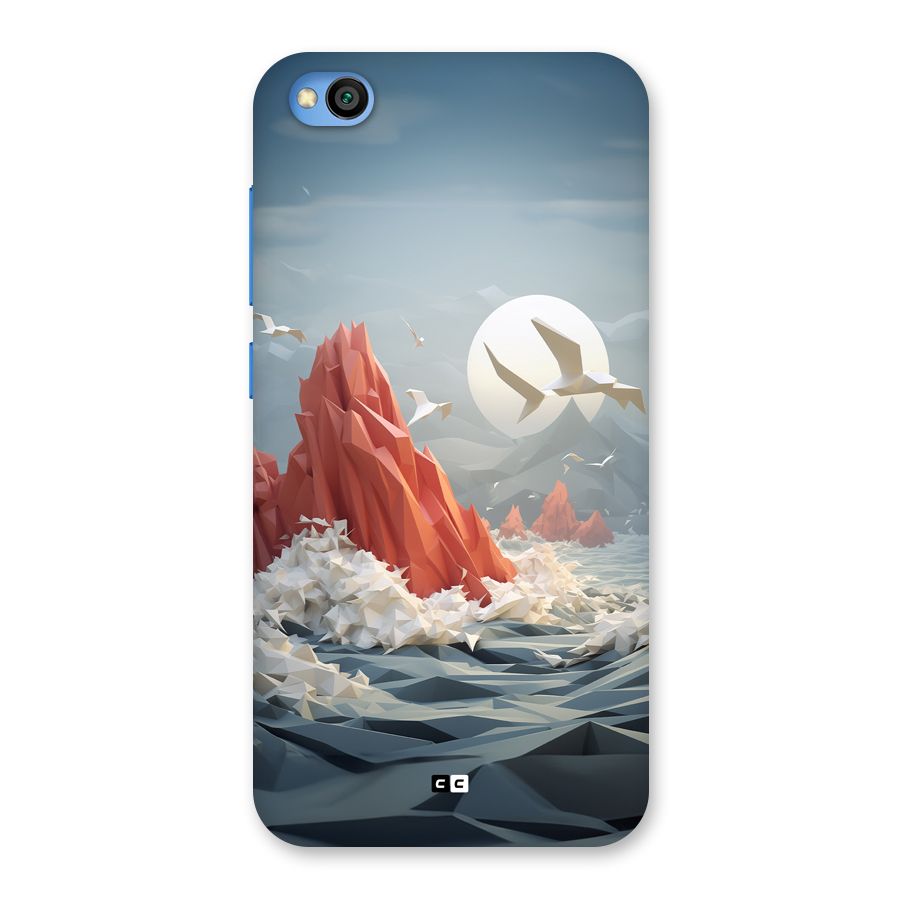 Three Dimension Sea Back Case for Redmi Go