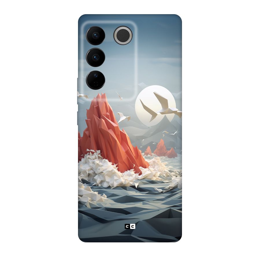 Three Dimension Sea Back Case for Vivo V27