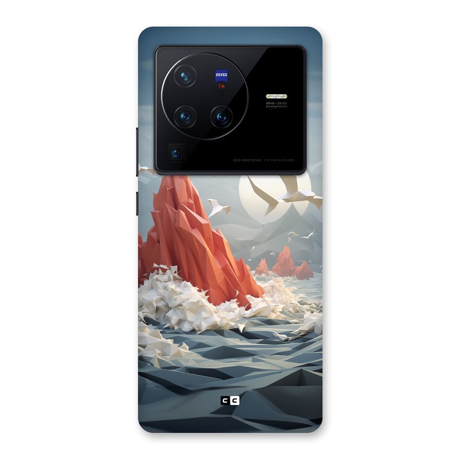 Three Dimension Sea Back Case for Vivo X80 Pro
