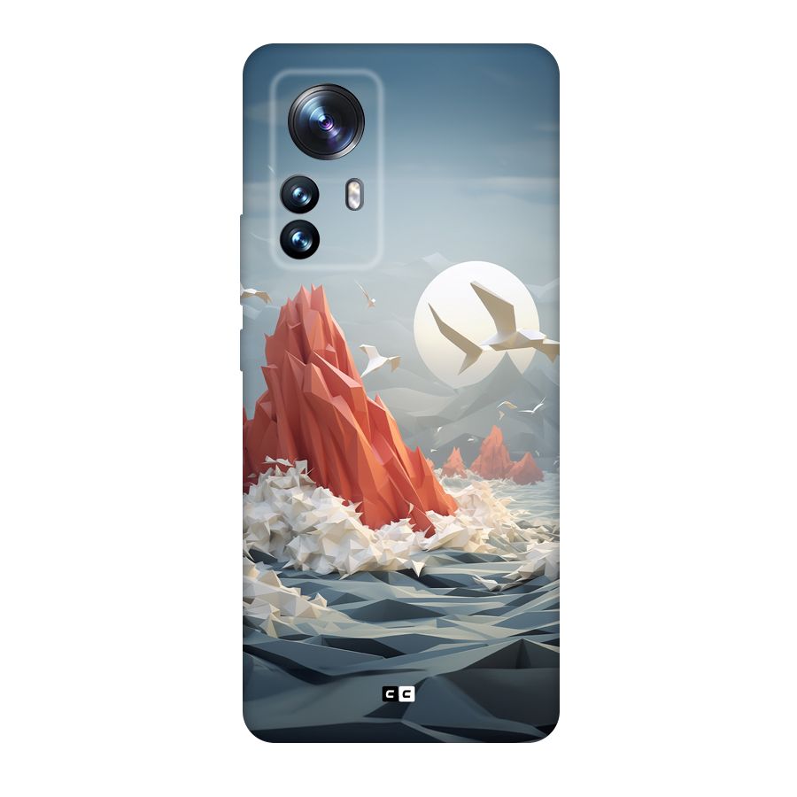 Three Dimension Sea Back Case for Xiaomi 12 Pro