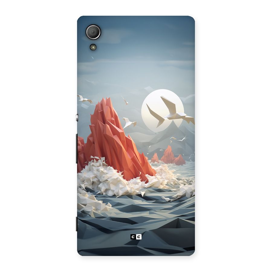 Three Dimension Sea Back Case for Xperia Z3 Plus