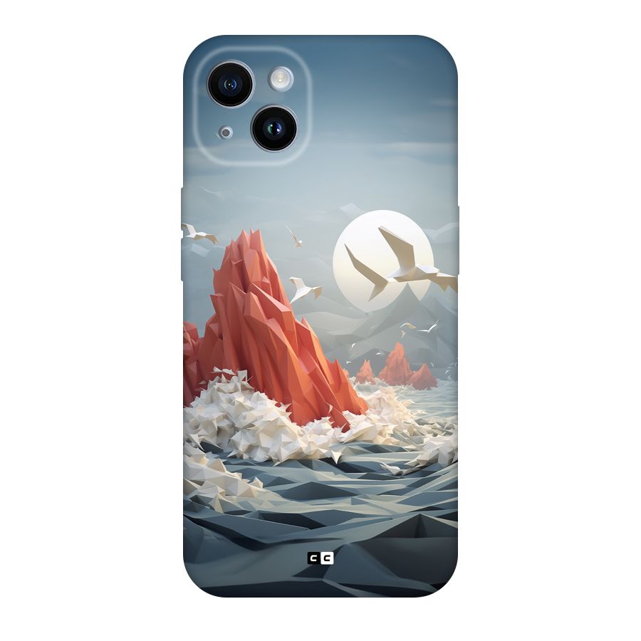 Three Dimension Sea Back Case for iPhone 14