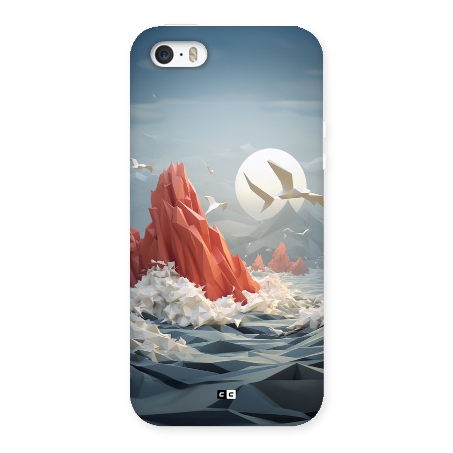 Three Dimension Sea Back Case for iPhone 5 5s