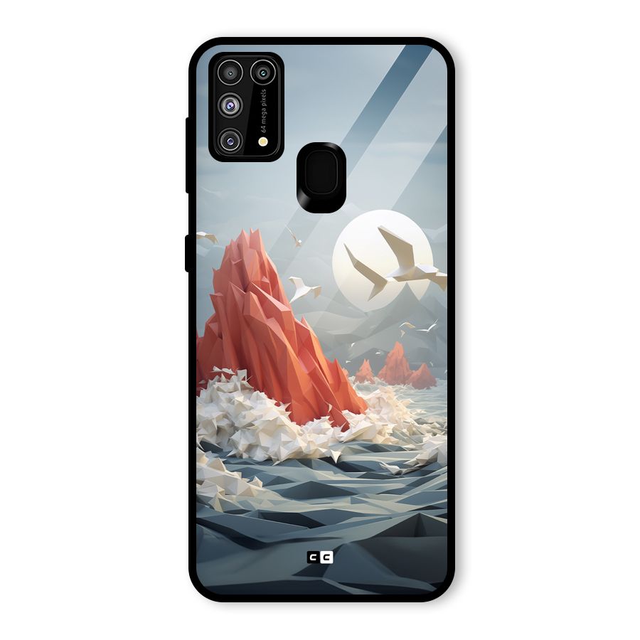 Three Dimension Sea Glass Back Case for Galaxy F41