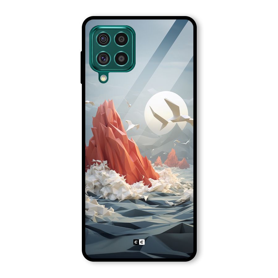 Three Dimension Sea Glass Back Case for Galaxy F62