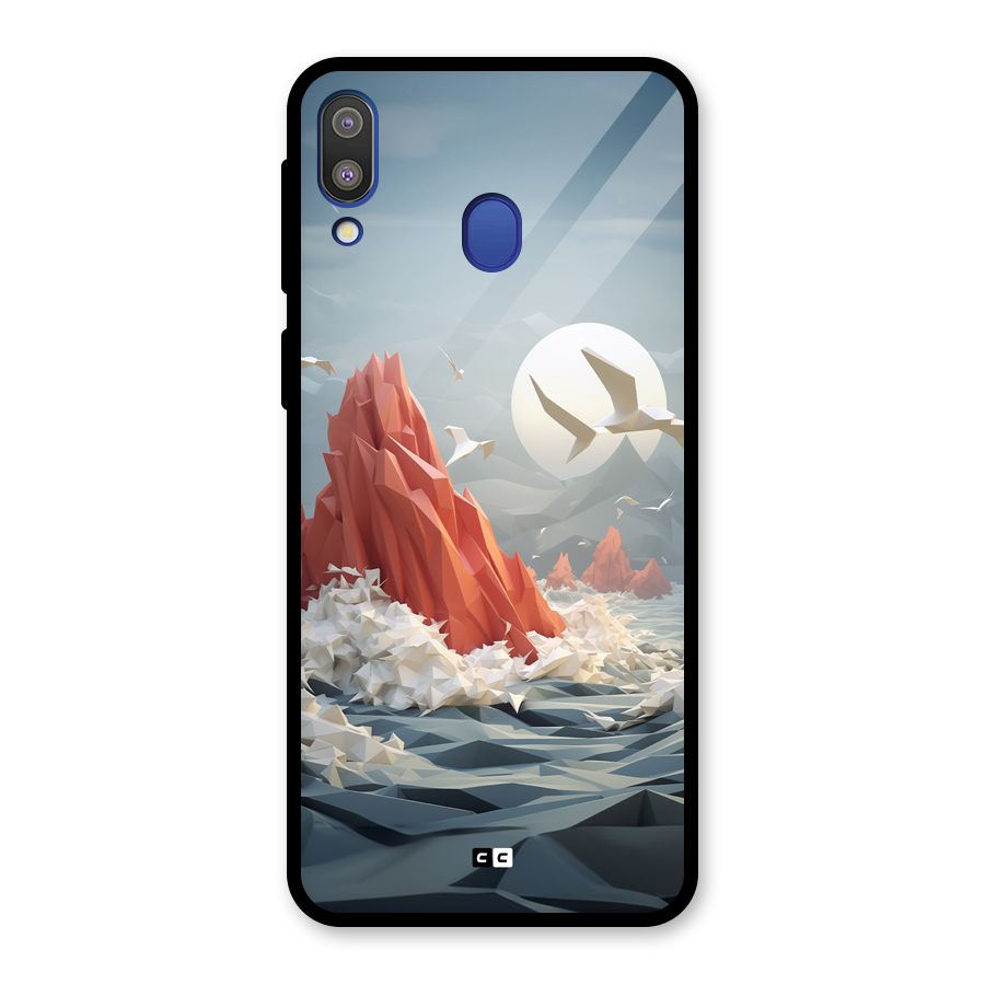 Three Dimension Sea Glass Back Case for Galaxy M20