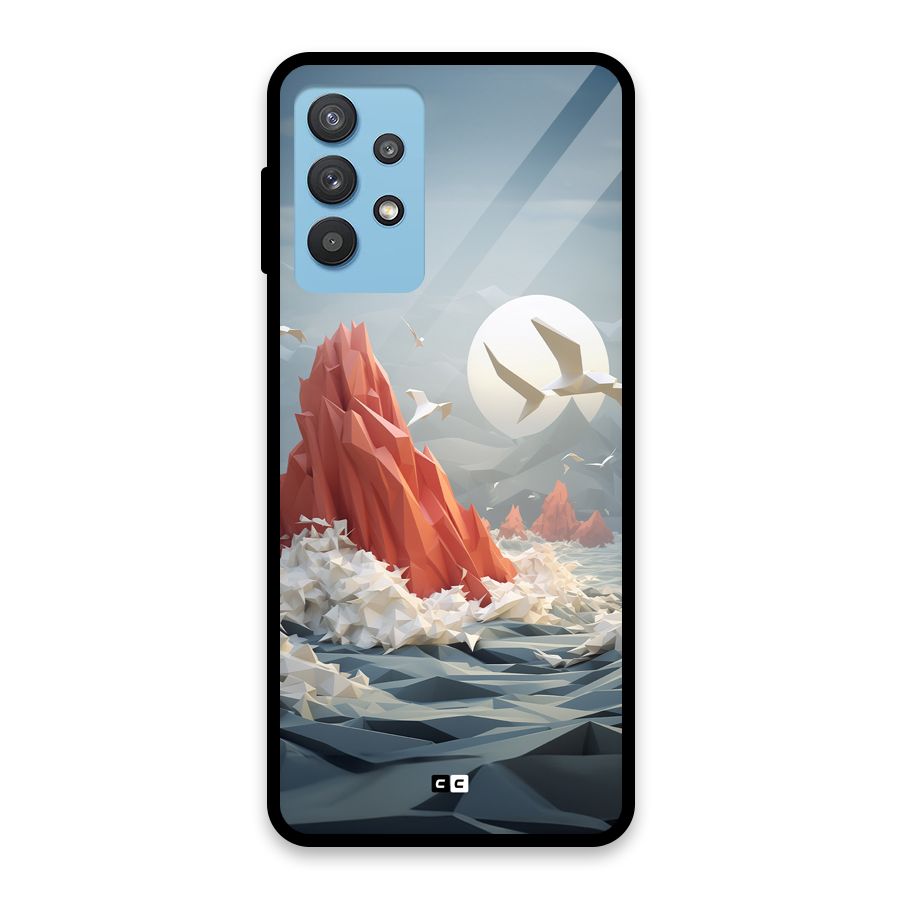 Three Dimension Sea Glass Back Case for Galaxy M32 5G