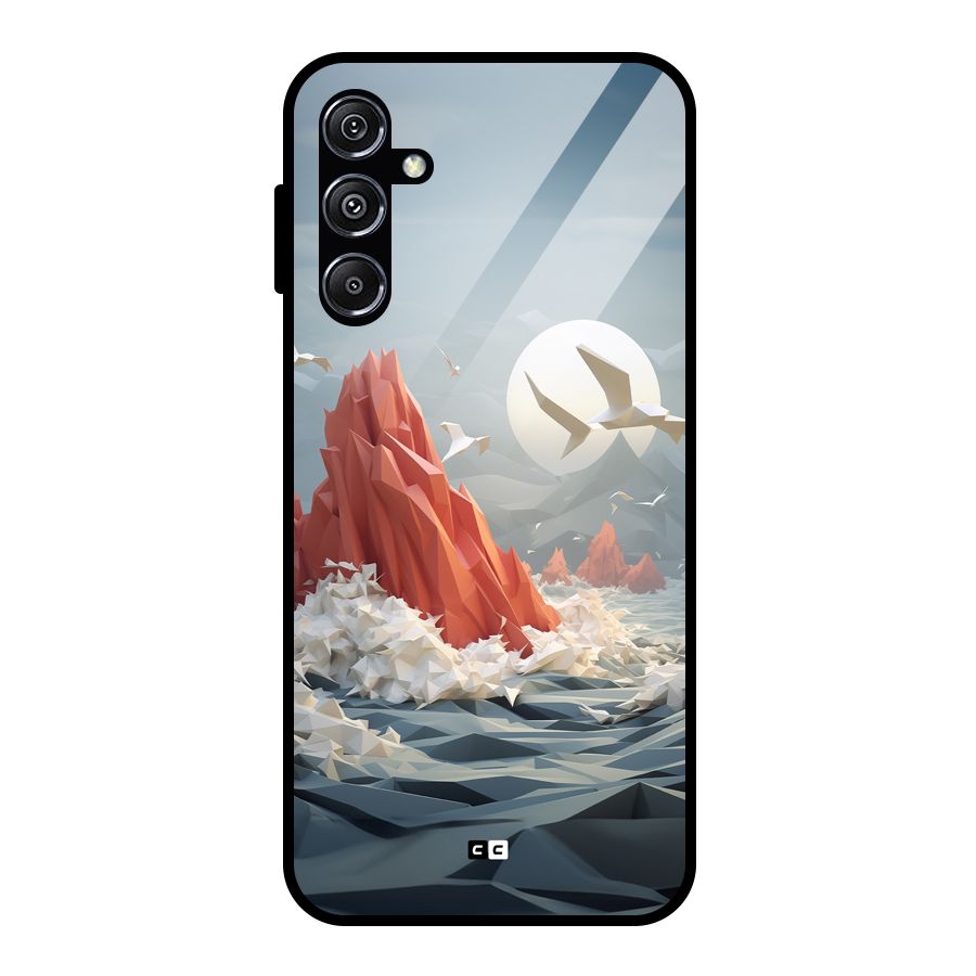 Three Dimension Sea Glass Back Case for Galaxy M34 5G