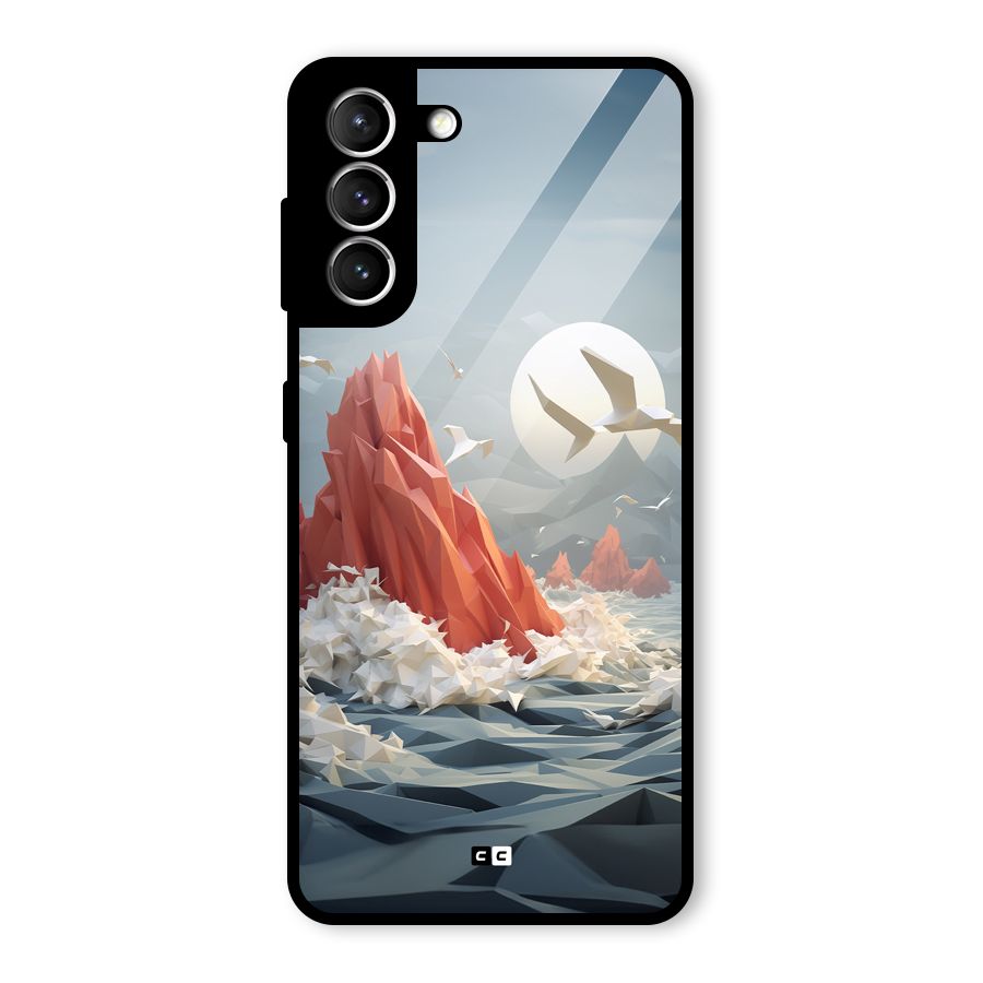 Three Dimension Sea Glass Back Case for Galaxy S21 5G