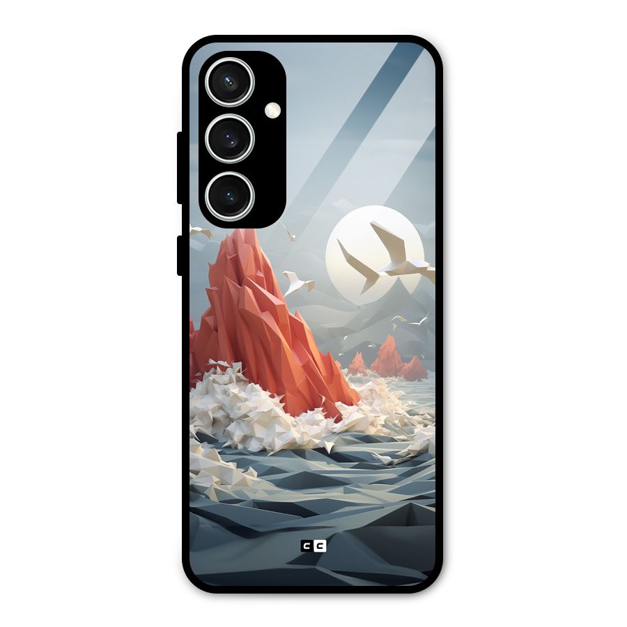 Three Dimension Sea Glass Back Case for Galaxy S23 FE