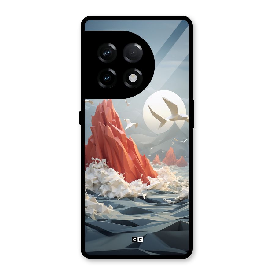 Three Dimension Sea Glass Back Case for OnePlus 11R