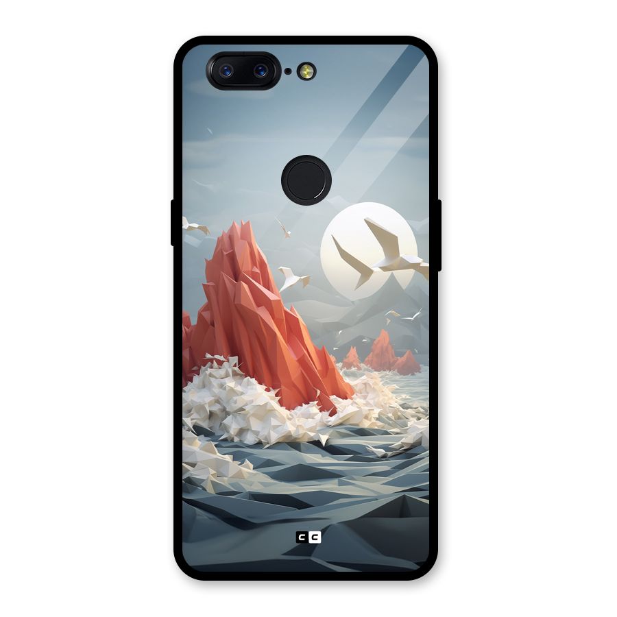 Three Dimension Sea Glass Back Case for OnePlus 5T