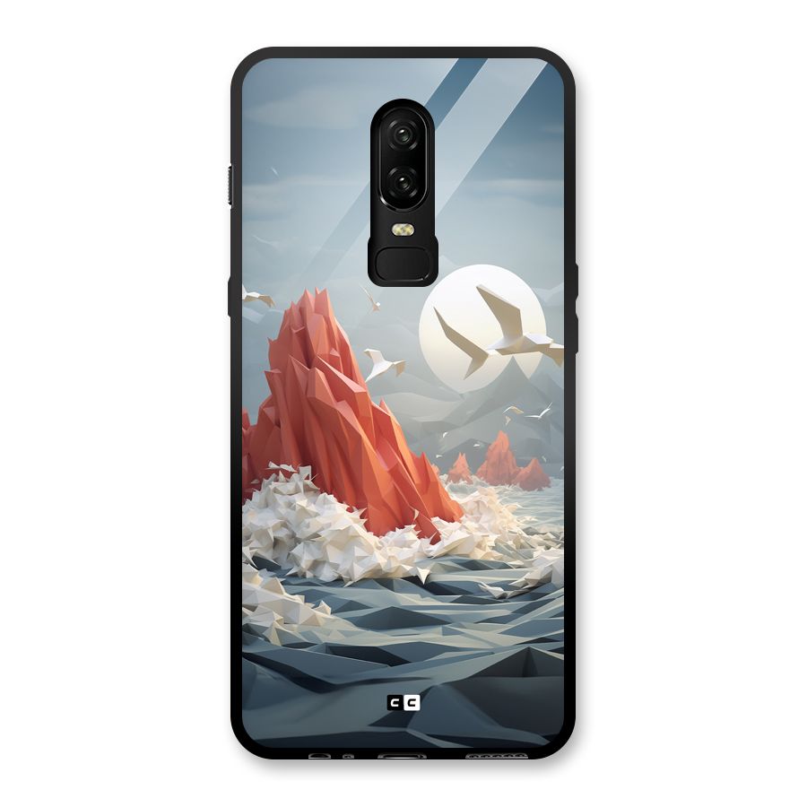 Three Dimension Sea Glass Back Case for OnePlus 6
