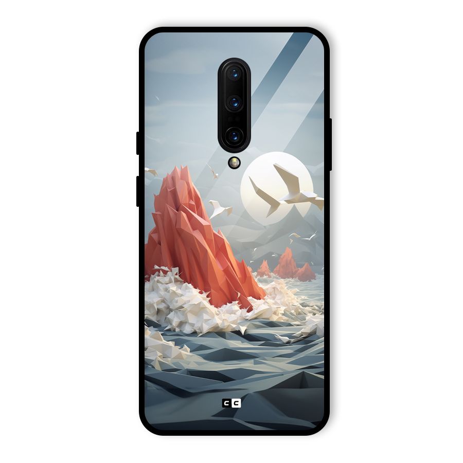 Three Dimension Sea Glass Back Case for OnePlus 7 Pro