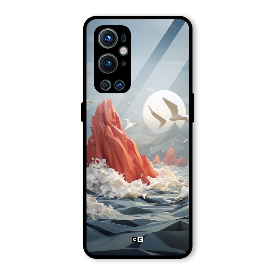 Three Dimension Sea Glass Back Case for OnePlus 9 Pro