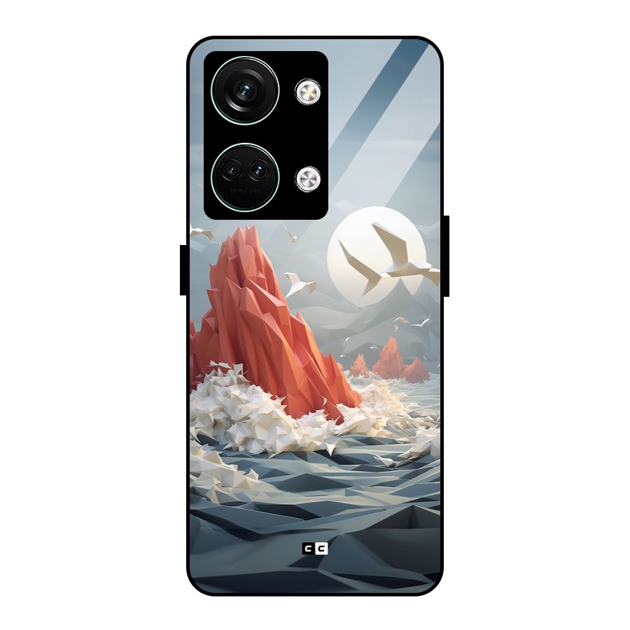 Three Dimension Sea Glass Back Case for Oneplus Nord 3