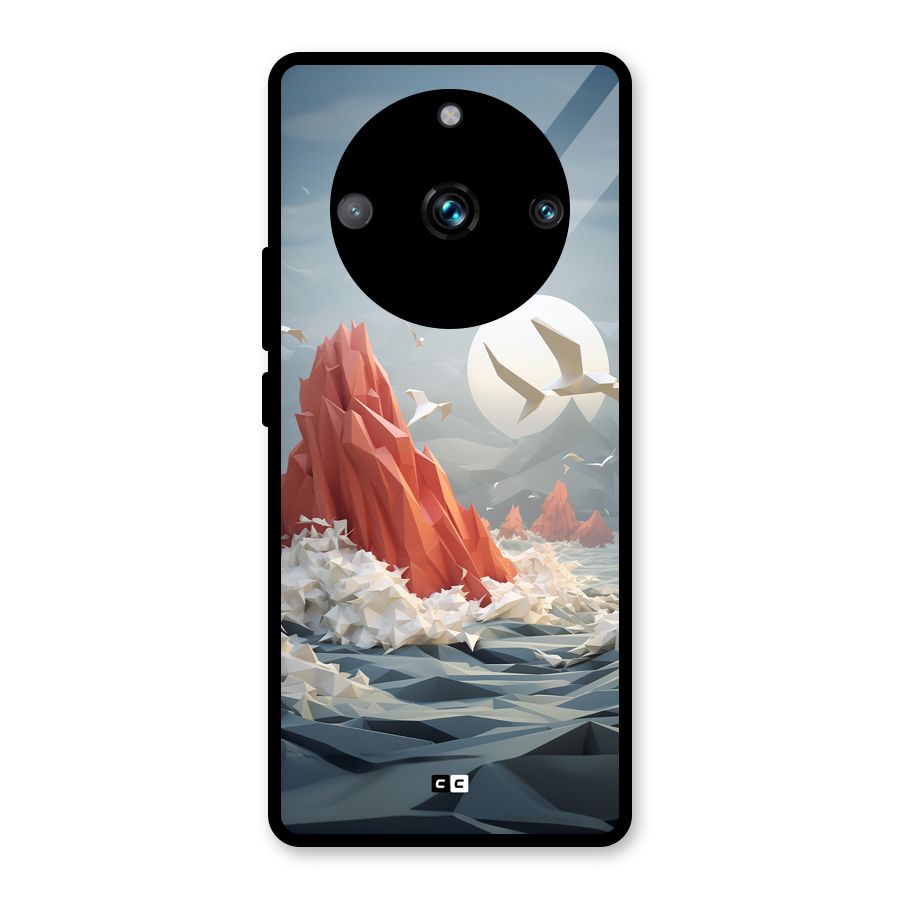 Three Dimension Sea Glass Back Case for Realme 11 Pro Plus