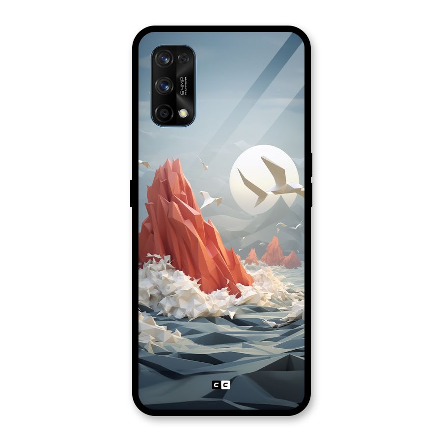 Three Dimension Sea Glass Back Case for Realme 7 Pro